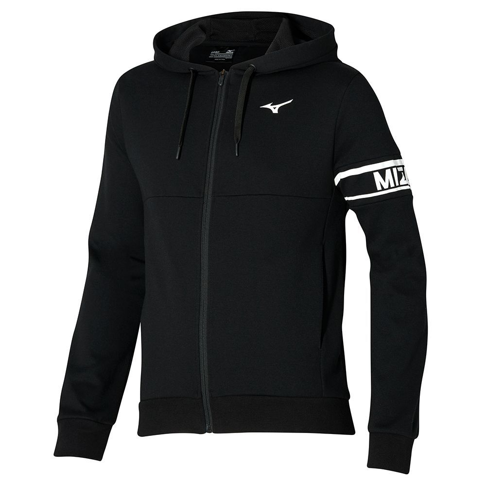 Black Mizuno Athletics Sweat | RYCKLG654