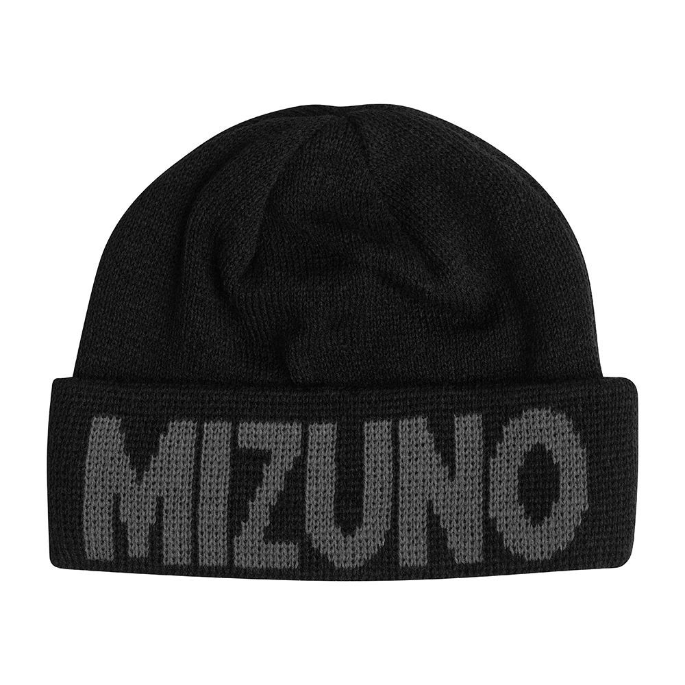 Black Mizuno Bt Beanie | OMVRUC705