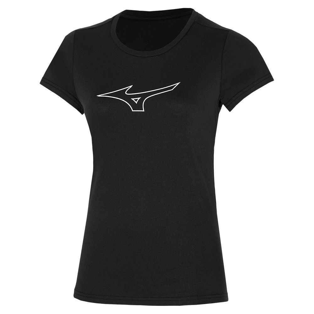 Black Mizuno Rb Logo Tee | NMKSTJ672