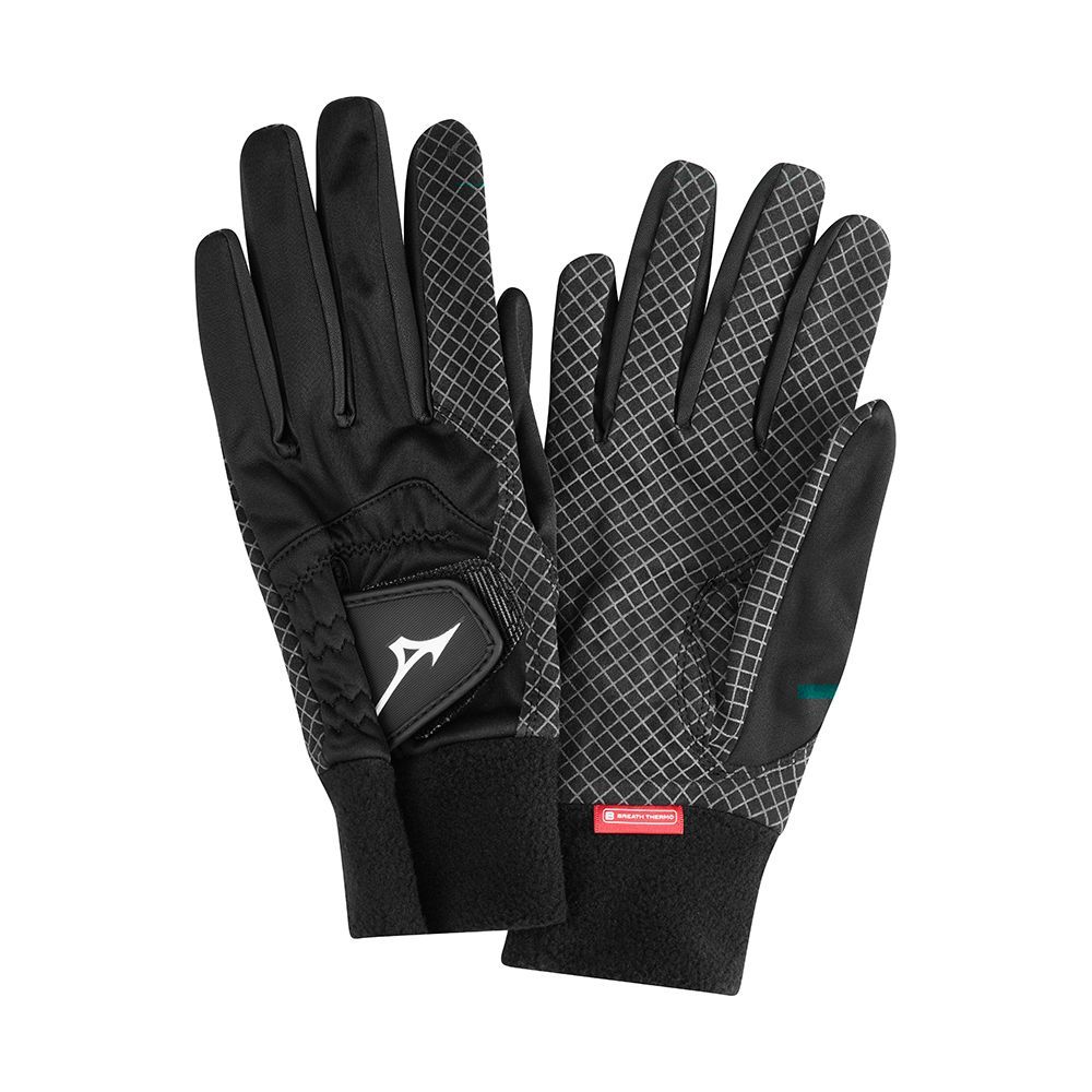 Black Mizuno Thermagrip Ladies | LRWGMU728