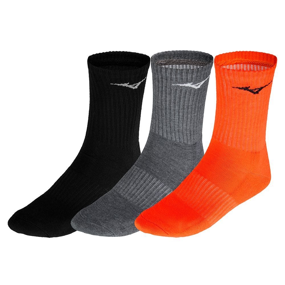Black Mizuno Training 3p Socks | MUXRBG018