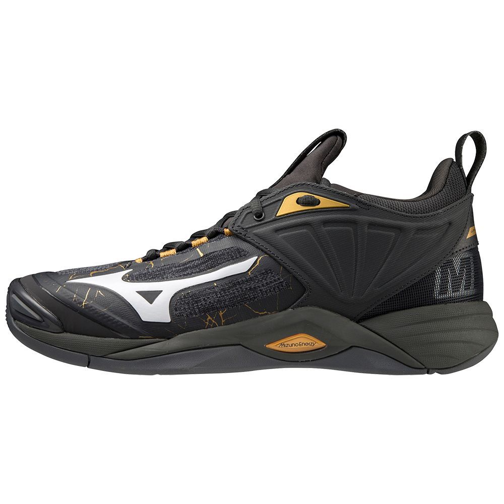 Black Mizuno Wave Momentum 2 | CSQIUB207