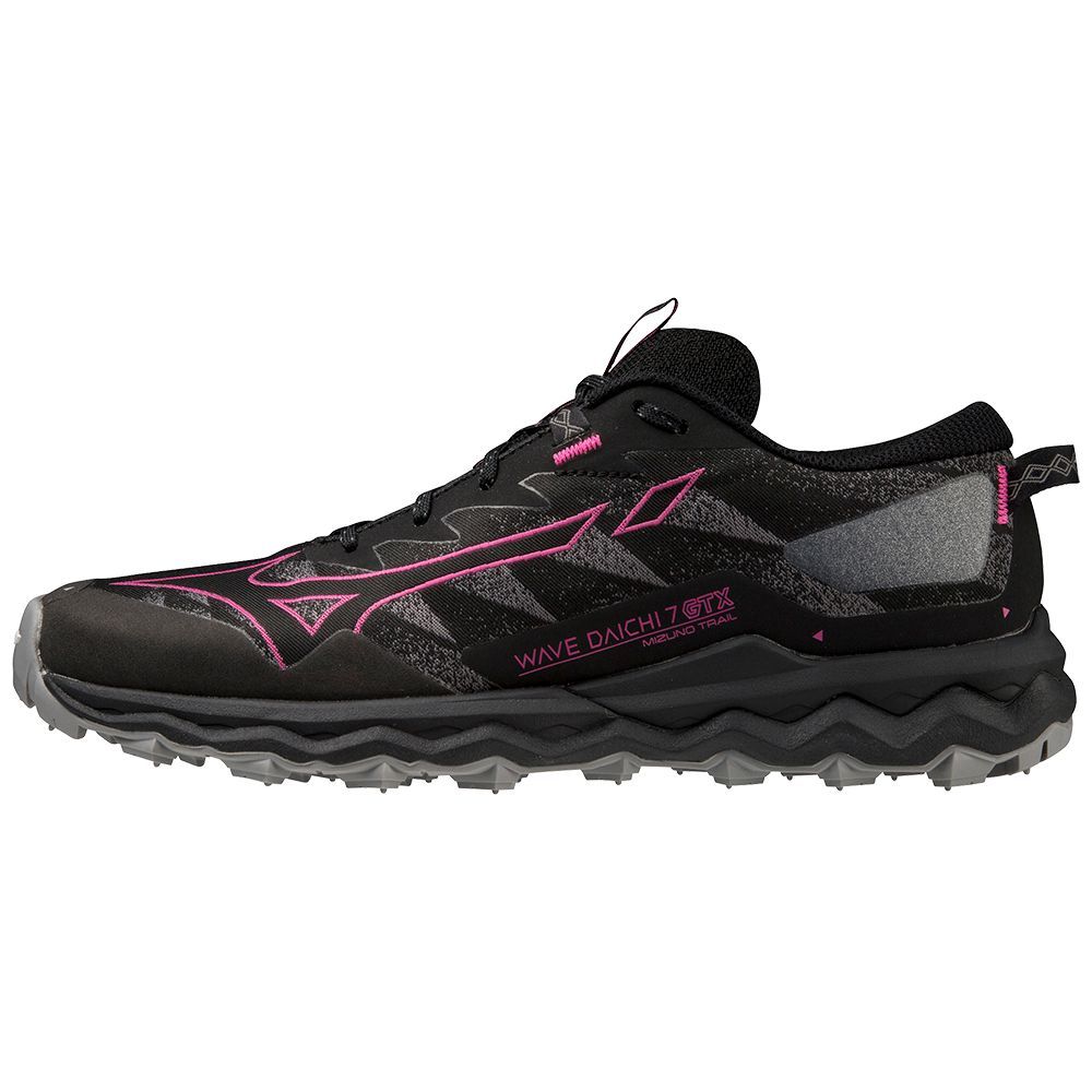 Black / Fuchsia Mizuno Wave Daichi 7 Gtx | ASIXZR140