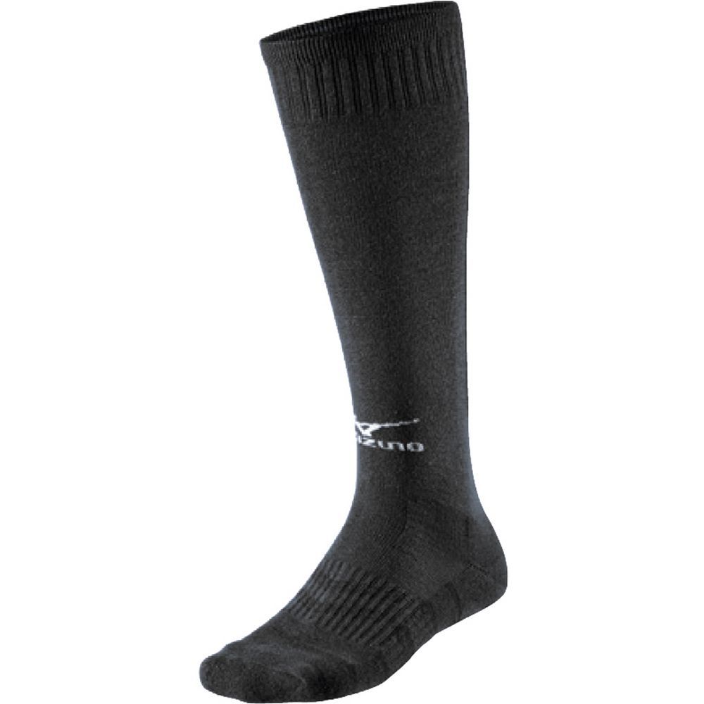 Black / White Mizuno Comf Volleyball Long | HEDJTV203