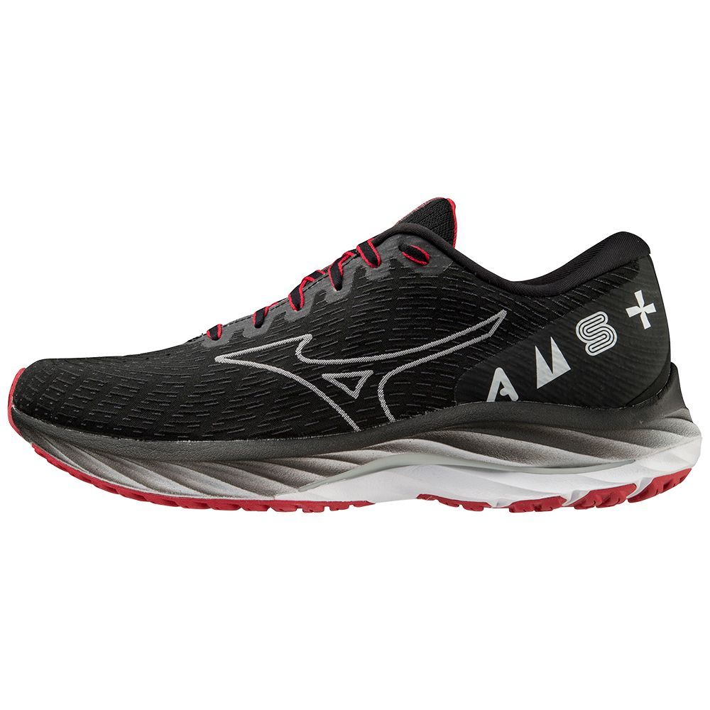 Black / White / Red Mizuno Wave Rider 26 Amsterdam Marathon 2022 | BGWOJD013