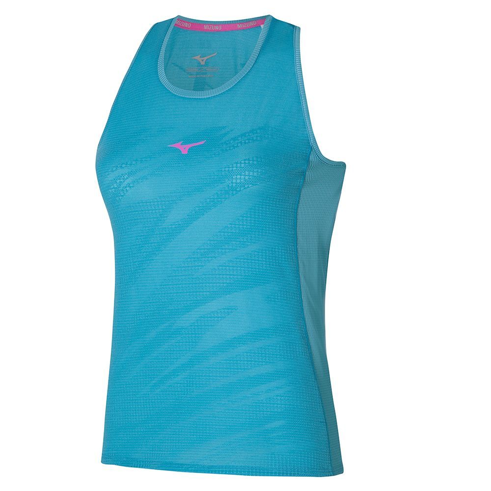 Blue Mizuno Aero Tank | BWNRGT851