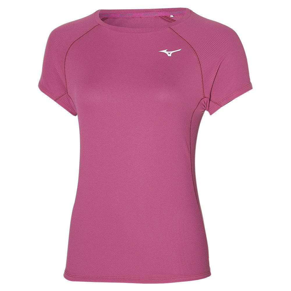 Blue Mizuno Dryaeroflow Tee | BKYDFV102