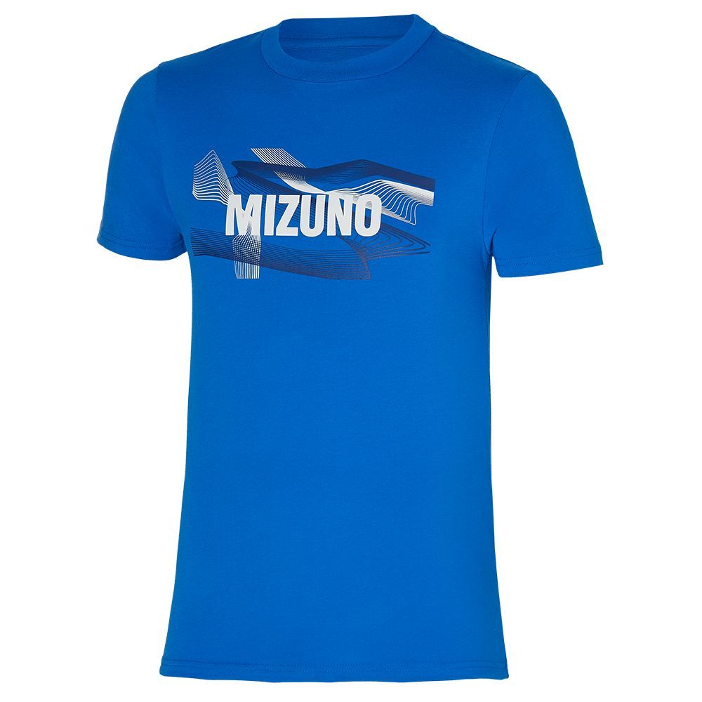 Blue Mizuno Graphic Tee | CDMGPY719