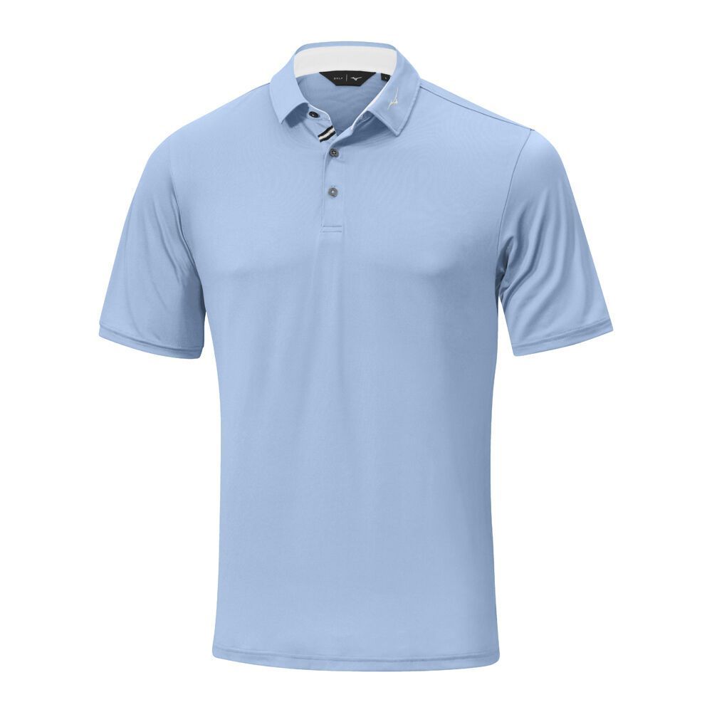 Blue Mizuno Move Tech Quick Dry Polo | AQGKIZ193