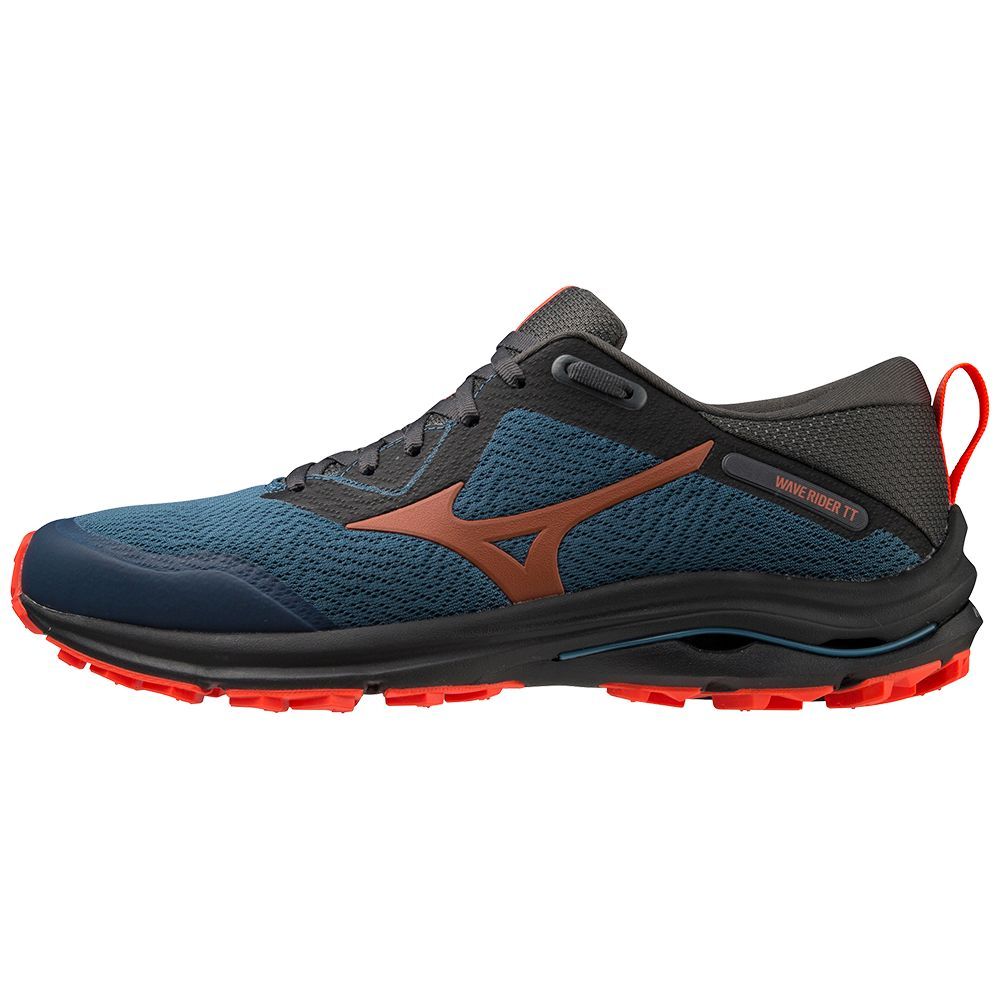 Blue / Black Mizuno Wave Rider Tt | NLKZJW240