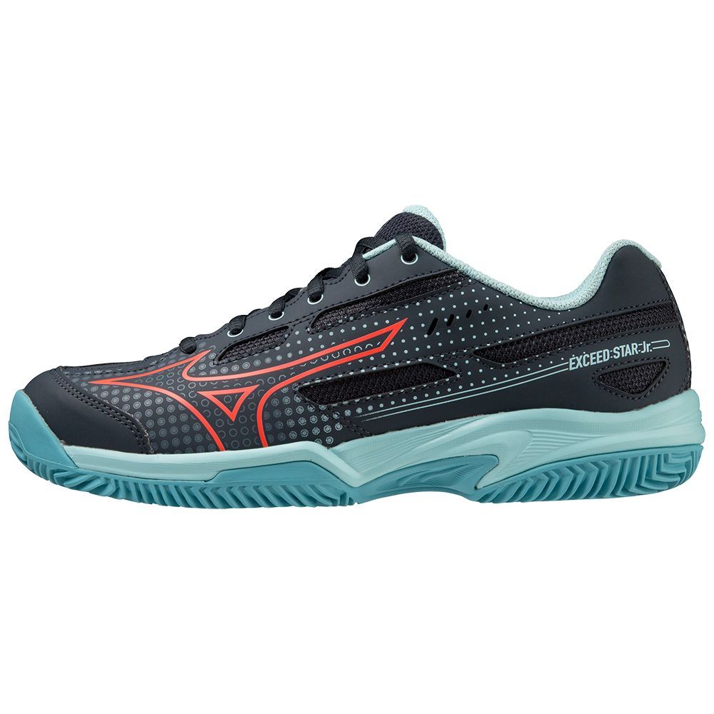 Blue / Turquoise Mizuno Exceed Star Jr. Cc | SJIODV285