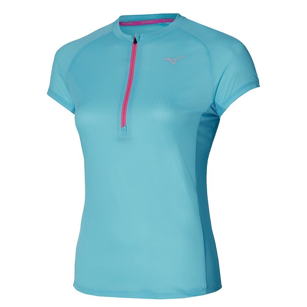 Brown Mizuno Trail Dryaeroflow Hz Tee | ERPOTA845
