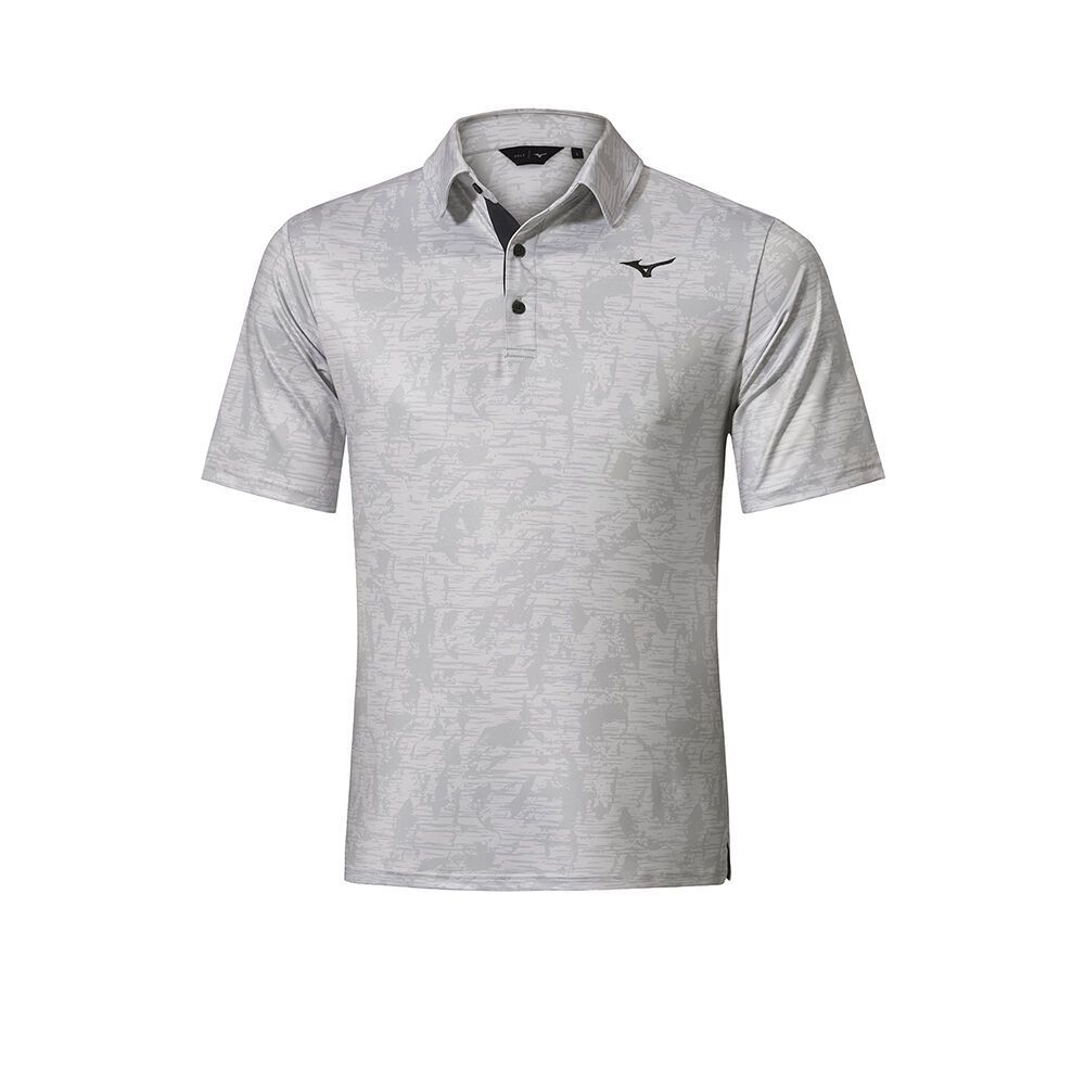 Grey Mizuno Qd Hazard Polo | APKECZ469