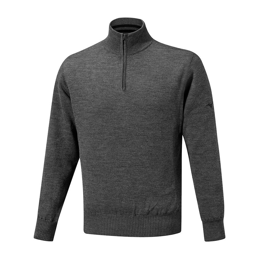 Grey Mizuno Windproof Jumper | WLNVBS147