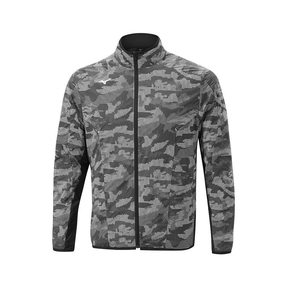 Grey Mizuno Winter Stretch Full Zip | WYCKUJ065