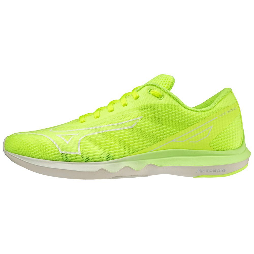 Grey / Green Mizuno Wave Shadow 5 | JSAROH352
