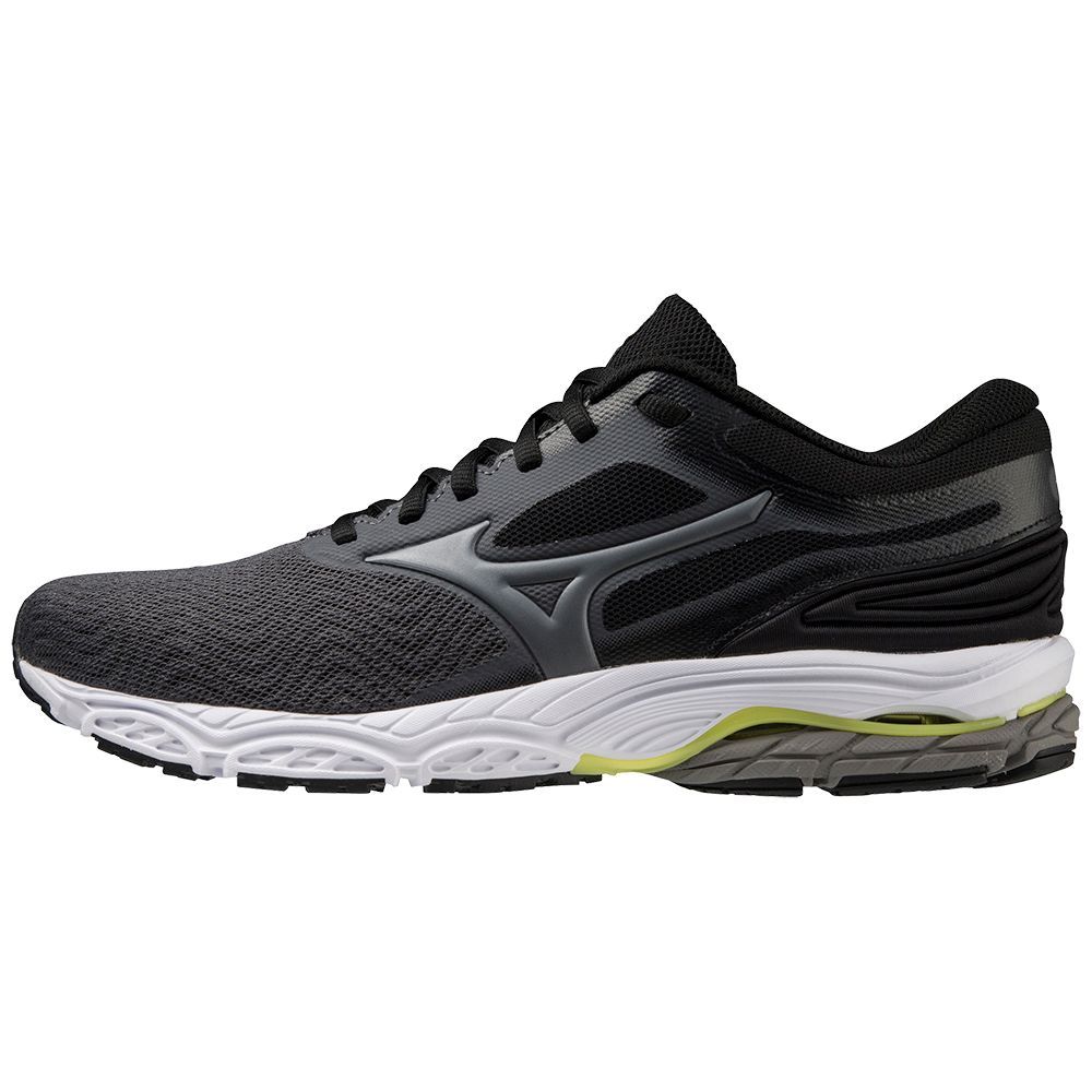 Metal Grey / Yellow Mizuno Wave Prodigy 4 | JZTURF267