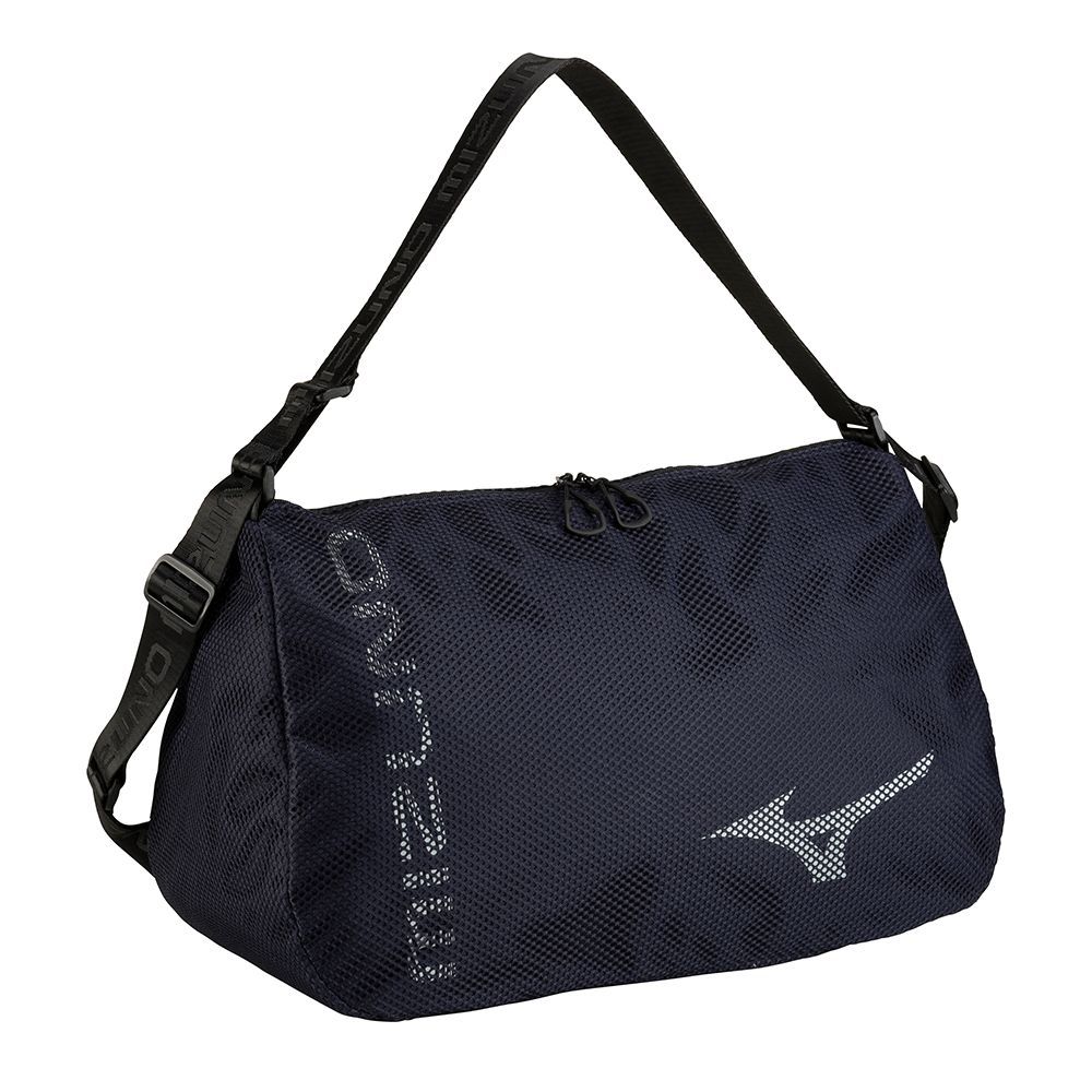 Navy Mizuno Mesh Holdall 22 | ZWAUPM283