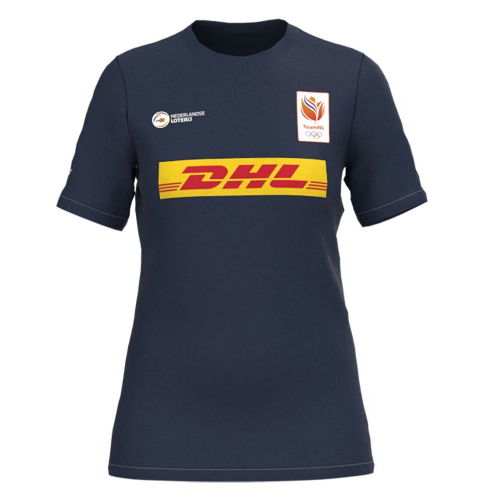 Navy Mizuno Nevobo Teamnl T-shirt | WSAVHD295