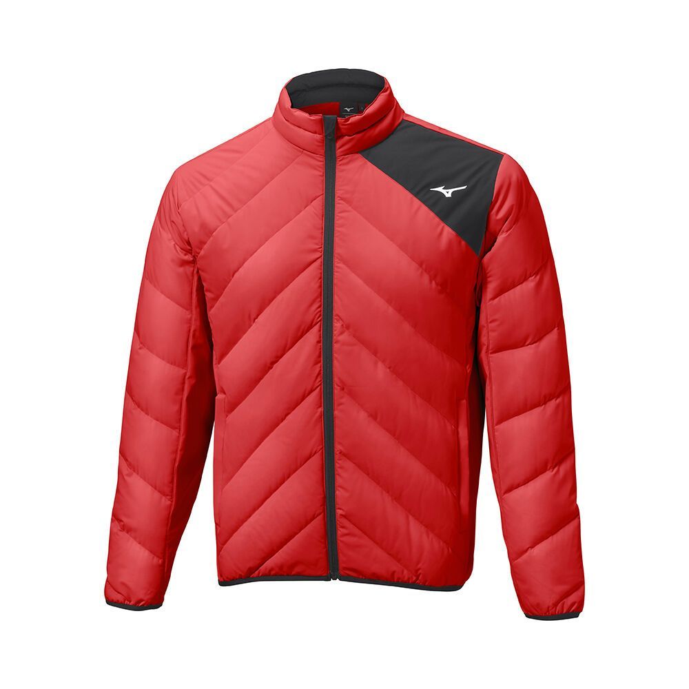 Red Mizuno Breath Thermo Move Down | WICKZF173