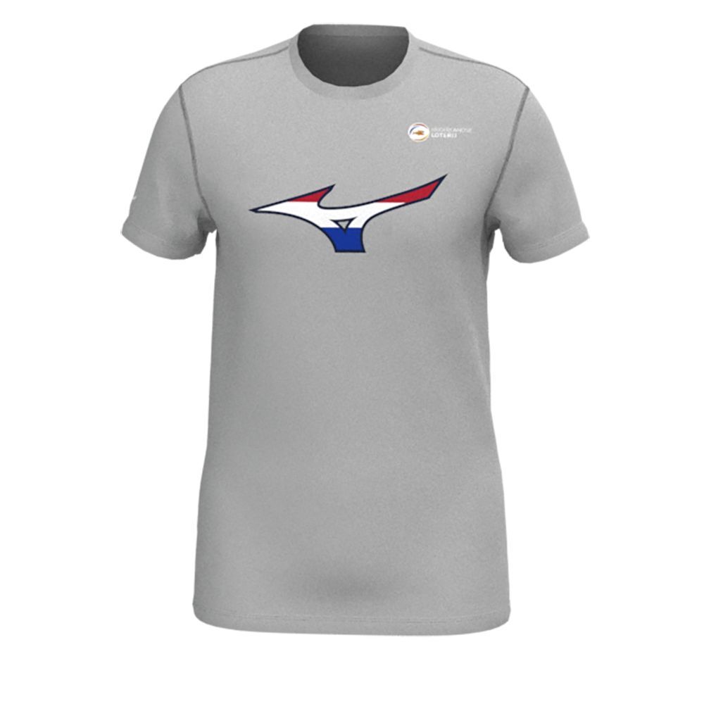 Red Mizuno Nevobo Nederland T-shirt | ZUPYAS096