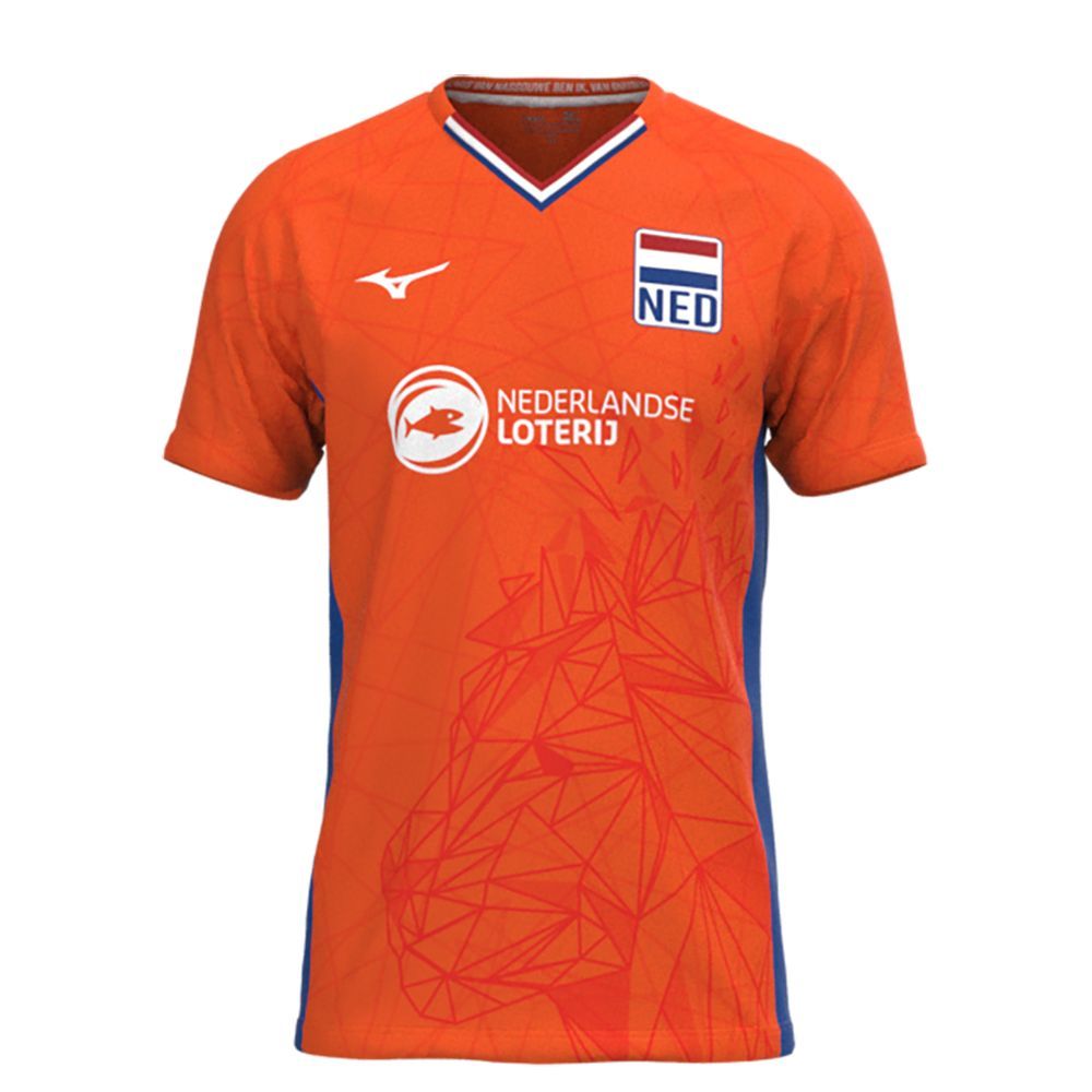 Red Mizuno Nevobo Voleyball Replica Shirt | IVQGZR687