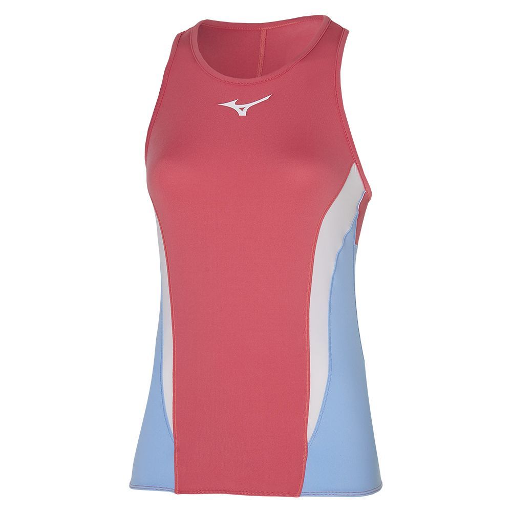 Red Mizuno Printed Tank | NZUTKI792
