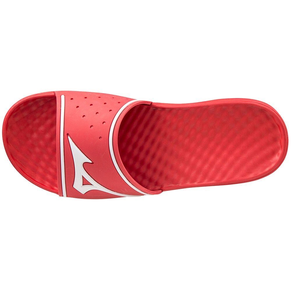 Red / White Mizuno Relax Slide 2 | LGOEXQ168