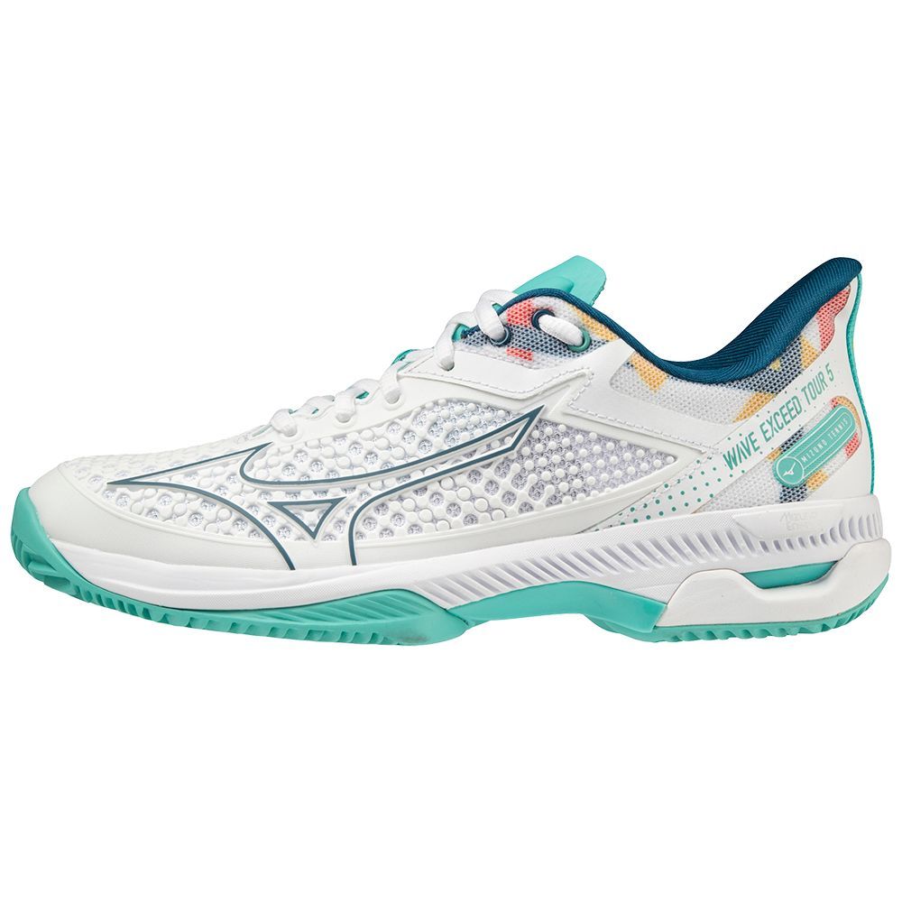 Turquoise Mizuno Wave Exceed Tour 5 Cc | PWAZBI082