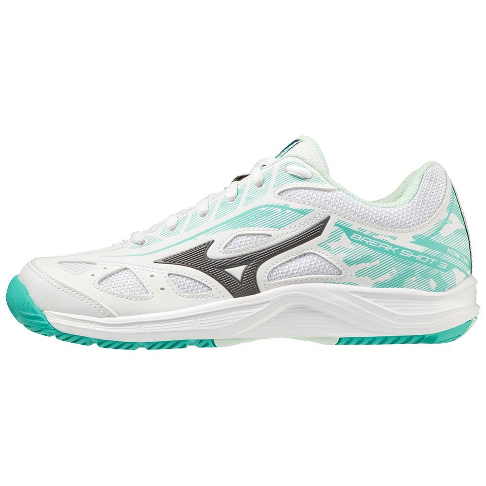 White Mizuno Breakshot 3 Ac | NBVYAO792