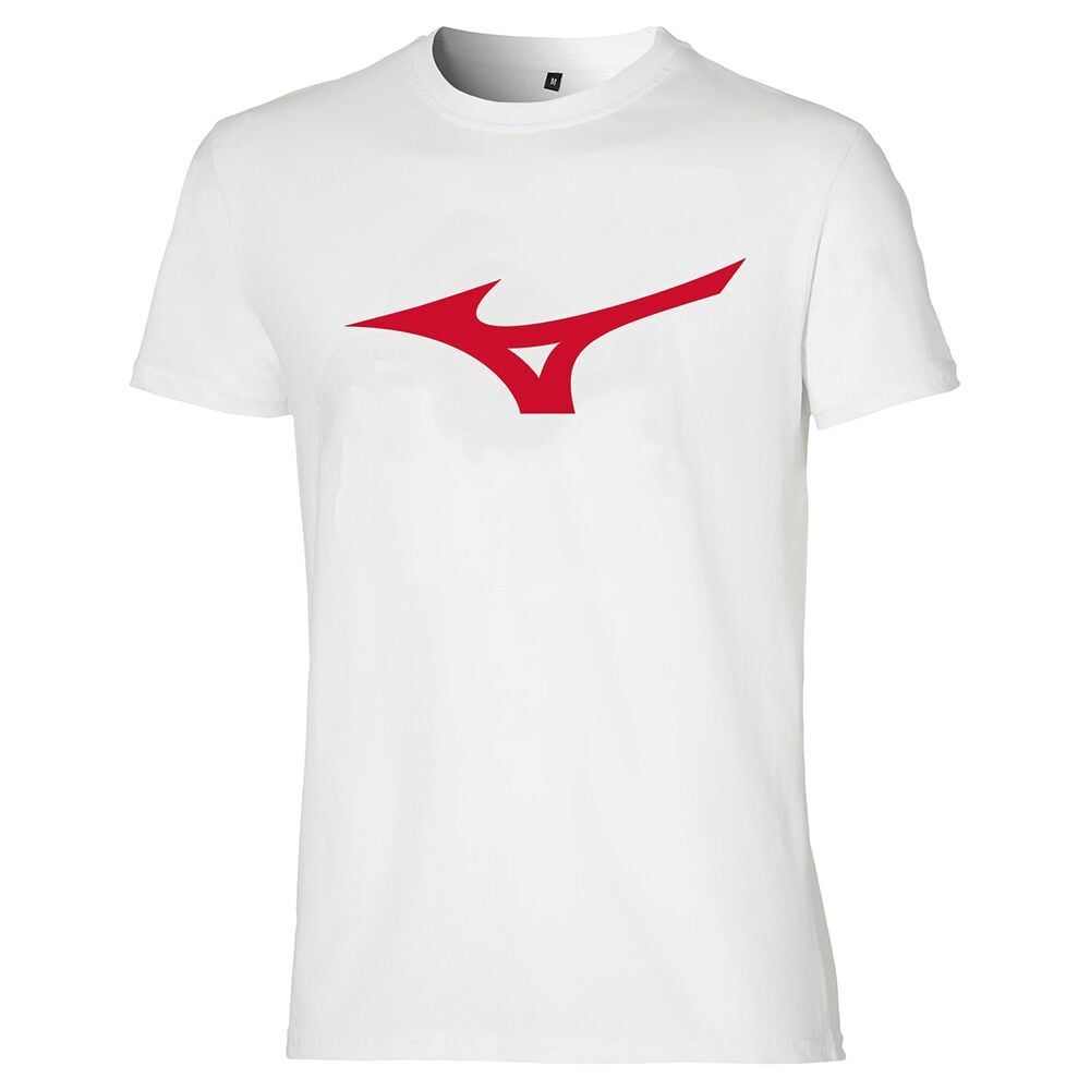 White Mizuno Judo Moral Code Jr. T-shirt | YZOGVH897