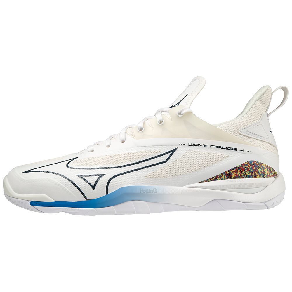 White Mizuno Wave Mirage 4 | HUKBNE876