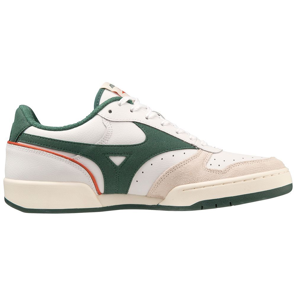 White / Green Mizuno City Wind | HDQNGX831