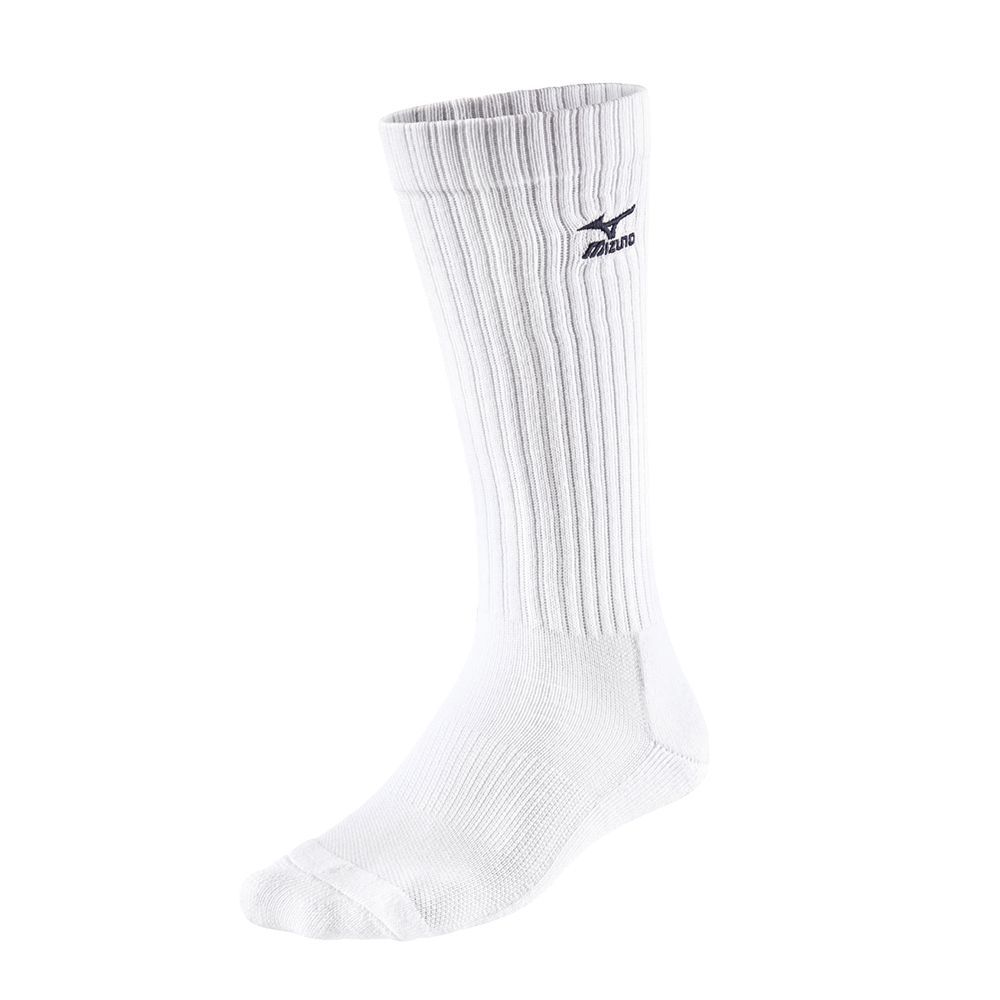 White / Navy Mizuno Vb Long | YDCAKU706