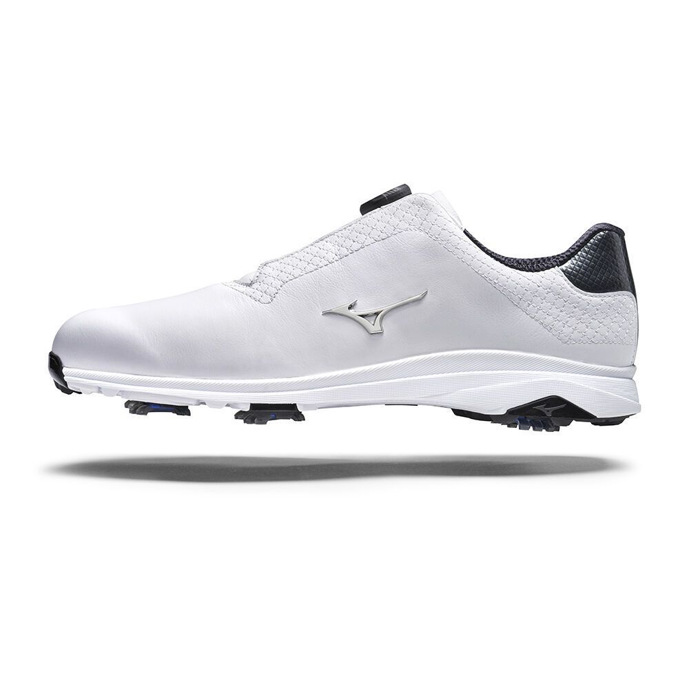 White / Silver Mizuno Nexlite Pro Boa | BHVYLX695